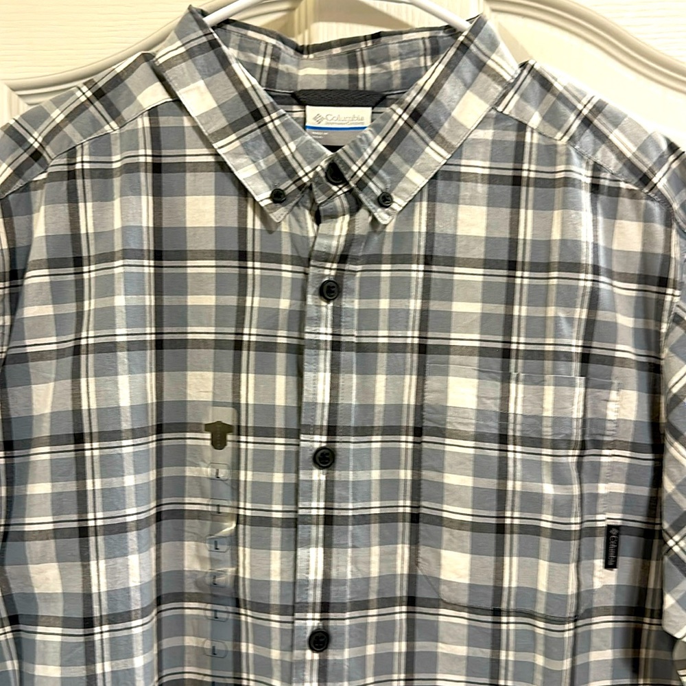 Columbia button down short sleeve